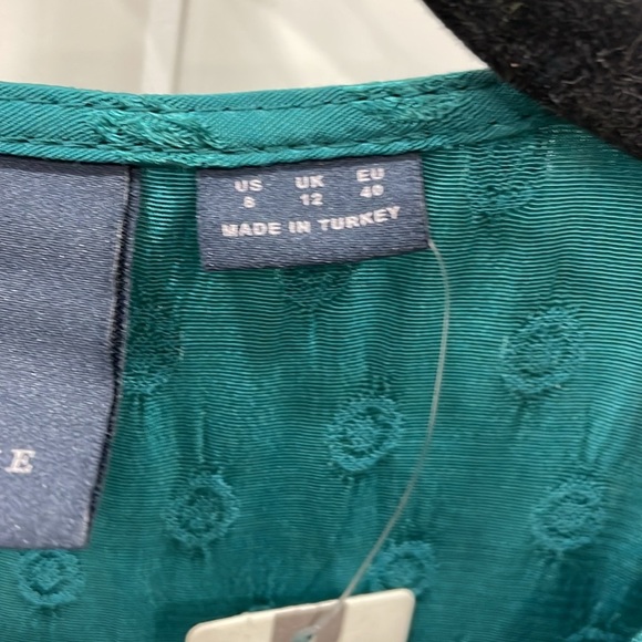 NWT Maeve by Anthropologie Eudora Turquoise Dress - Picture 11 of 15